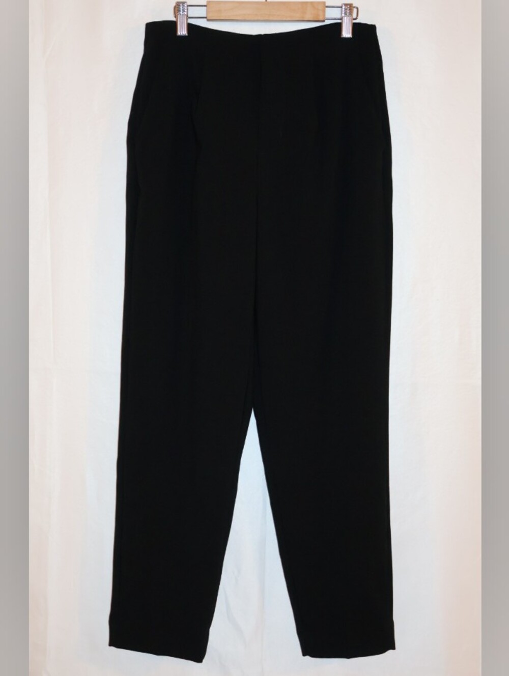 A New Day Tailored Pleated Stretch Black Dress Pants.